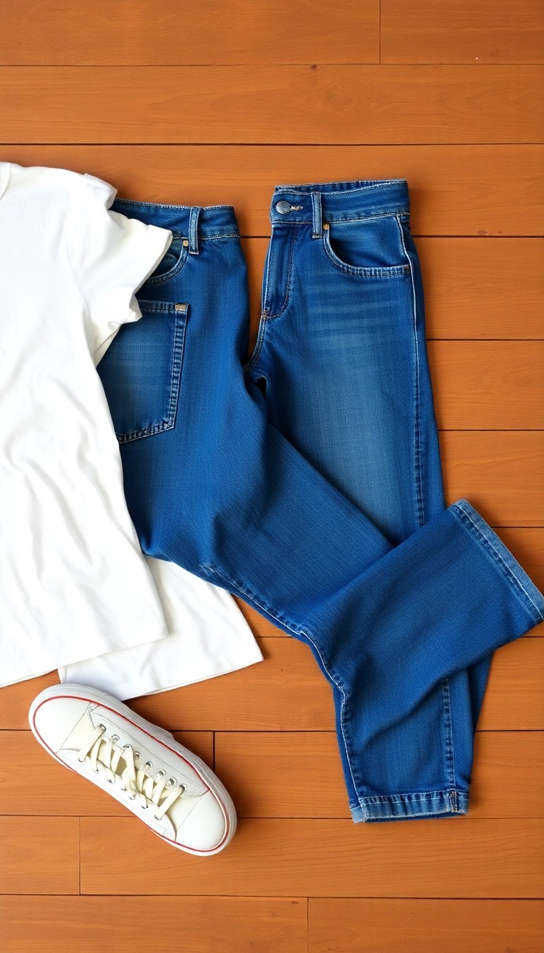 16 Capsule Wardrobe Pieces That’ll Simplify Your Life (Get Ready for #4!) - 5. Versatile Denim Jeans