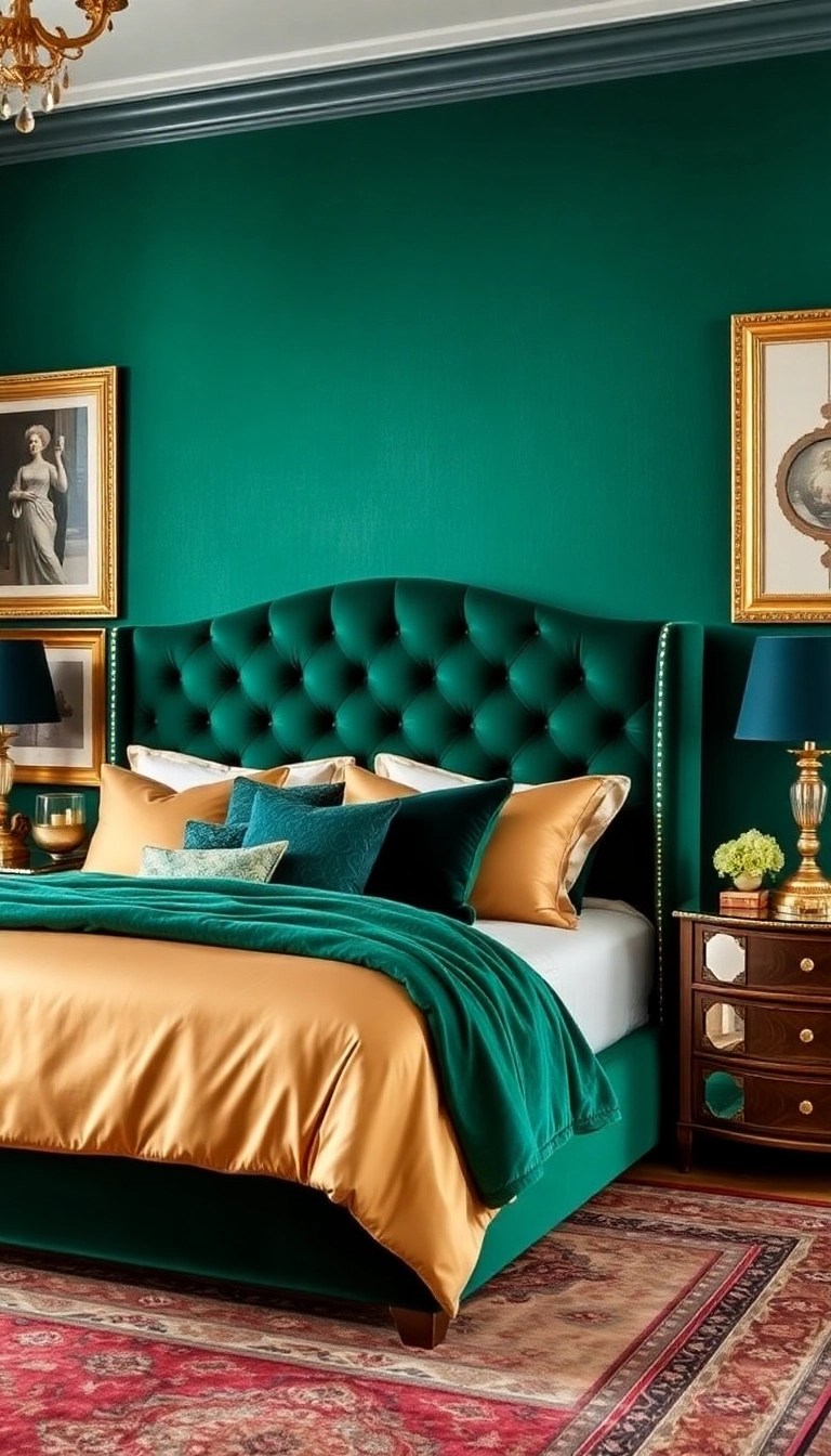 18 Bedroom Decor Transformations That'll Make You Feel Like Royalty (#3 Will Blow Your Mind!) - 2. Regal Color Palettes