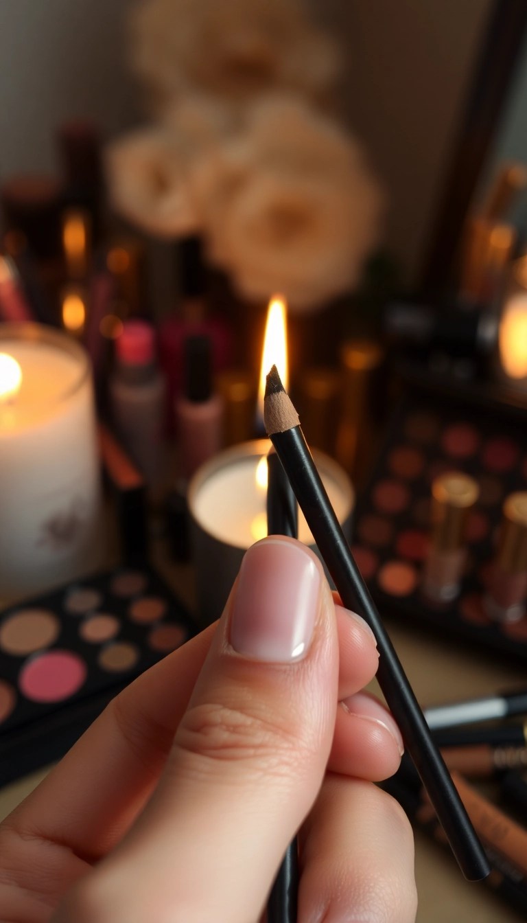 15 Mind-Blowing Makeup Hacks You Wish You Knew Sooner (Tip #8 Will Change Your Life!) - 7. Warm Up Your Eyeliner for Easy Application